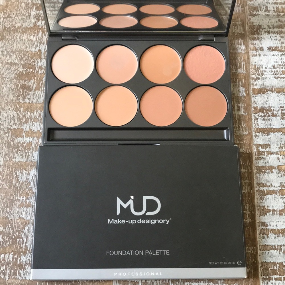 MUD MAKE UP DESIGNORY PRO Foundation palette #1 💋